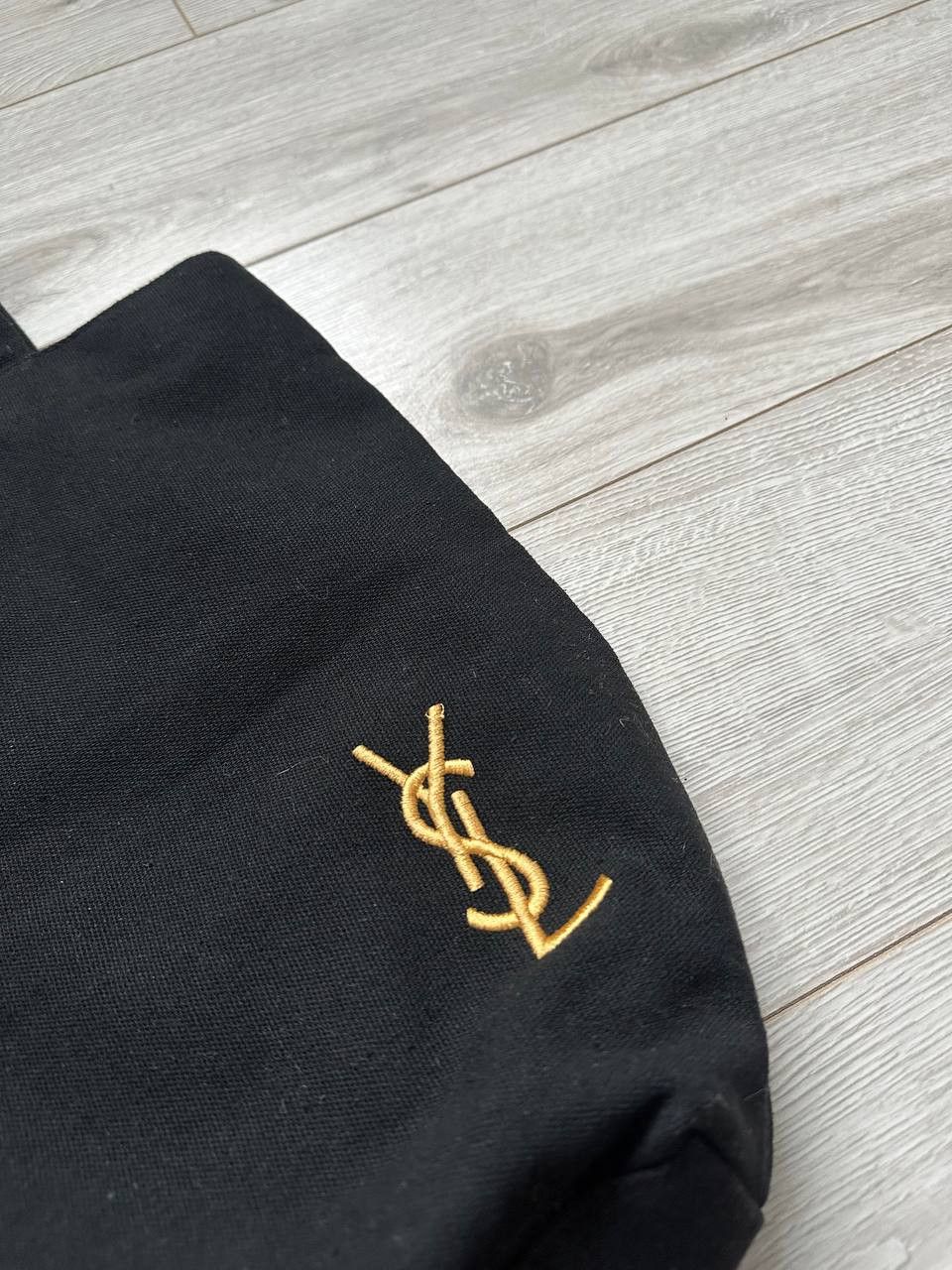 Yves Saint Laurent Yves Saint Laurent Novelty Tote Bag Embroidery Logo Size ONE SIZE - 5 Thumbnail