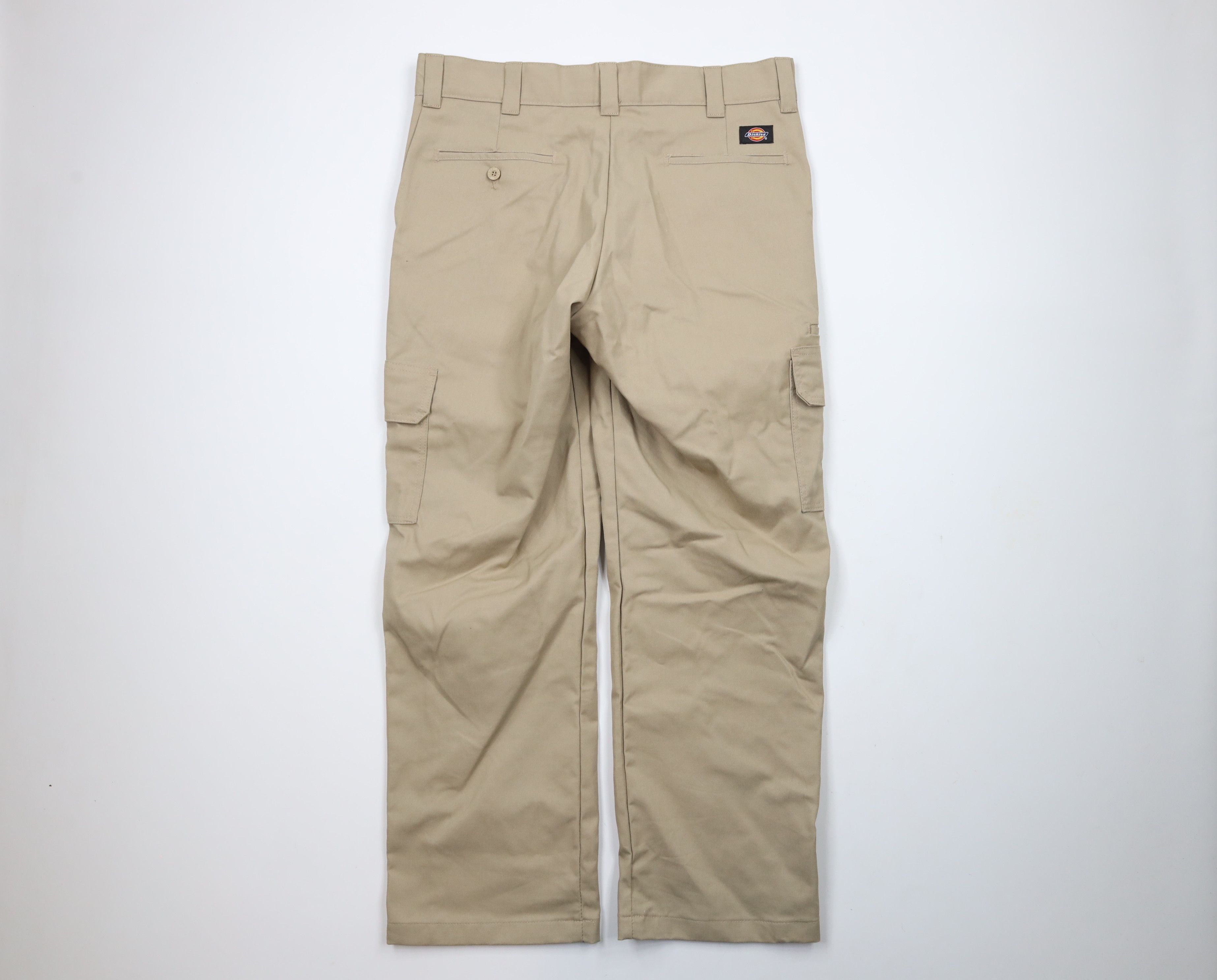 Dickies × Vintage Vintage Dickies Out Wide Leg Cargo Mechanic Pants Beige Size US 34 / EU 50 - 7 Thumbnail