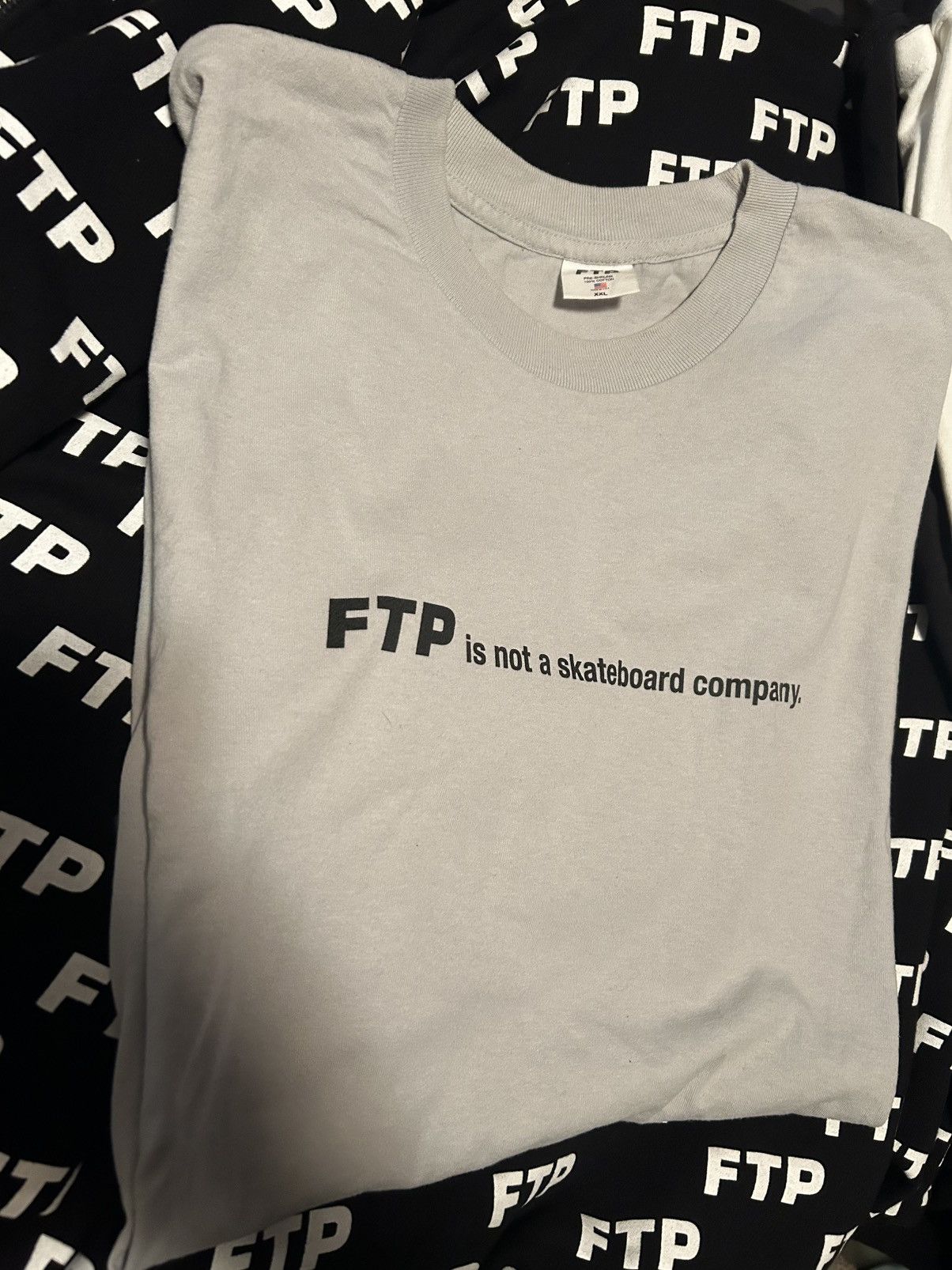 Fuck The Population FTP is not a skateboard company tee Size US XXL / EU 58 / 5 - 1 Thumbnail
