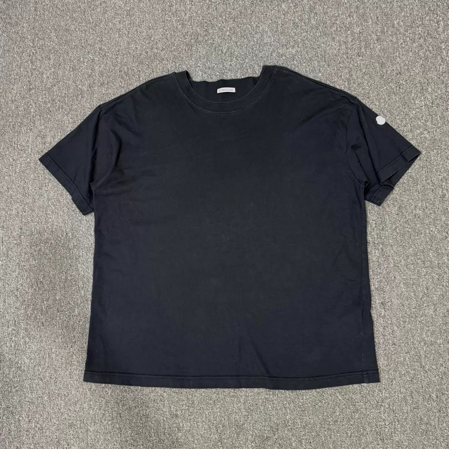 Moncler Black Short Sleeve Crew Neck T-Shirt Size US L / EU 52-54 / 3 - 1 Thumbnail
