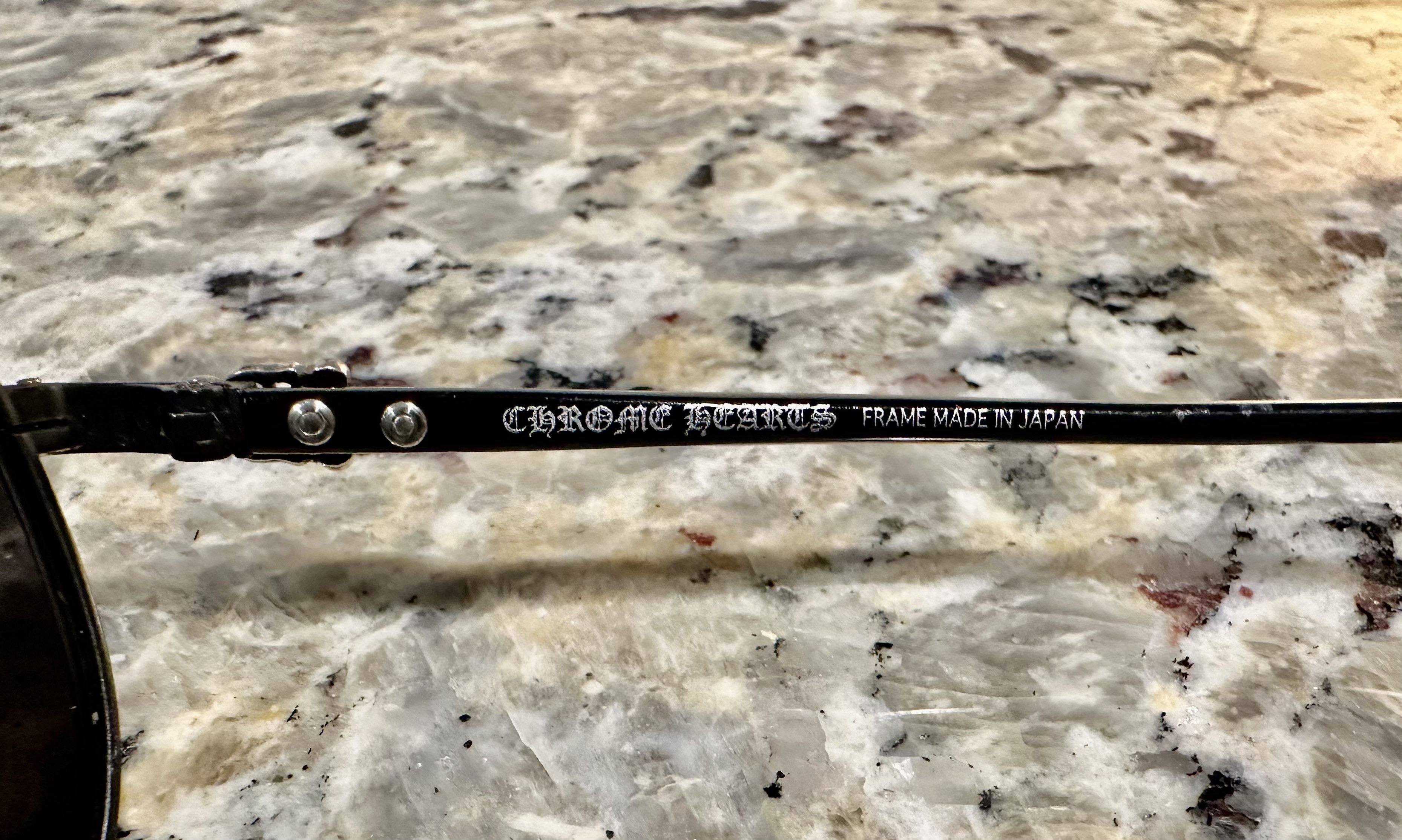 Chrome Hearts Chrome Hearts ROAD HEAD sunglasses Size ONE SIZE - 4 Thumbnail
