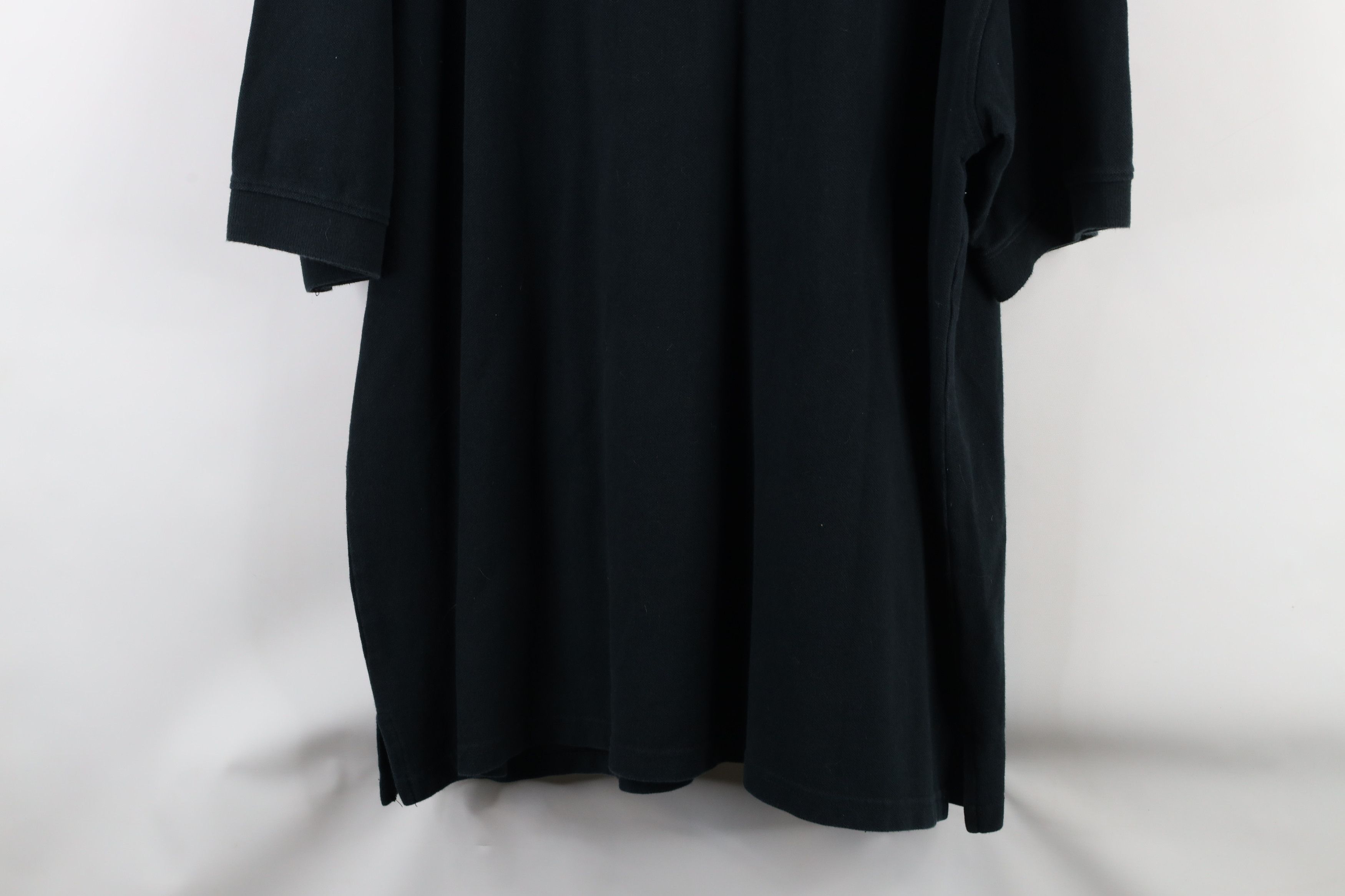 Vintage Vintage 90s Streetwear Heavyweight Golf Polo Shirt Black Size US XXL / EU 58 / 5 - 8 Thumbnail