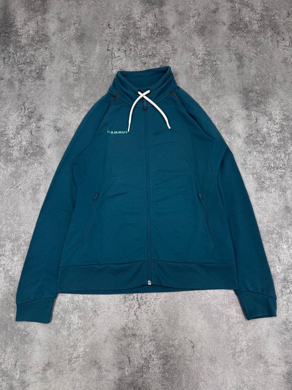Mammut Mammut Women Blend Zip Hoodie Teal Full Zip Jacket Size S Size S / US 4 / IT 40 - 1 Thumbnail
