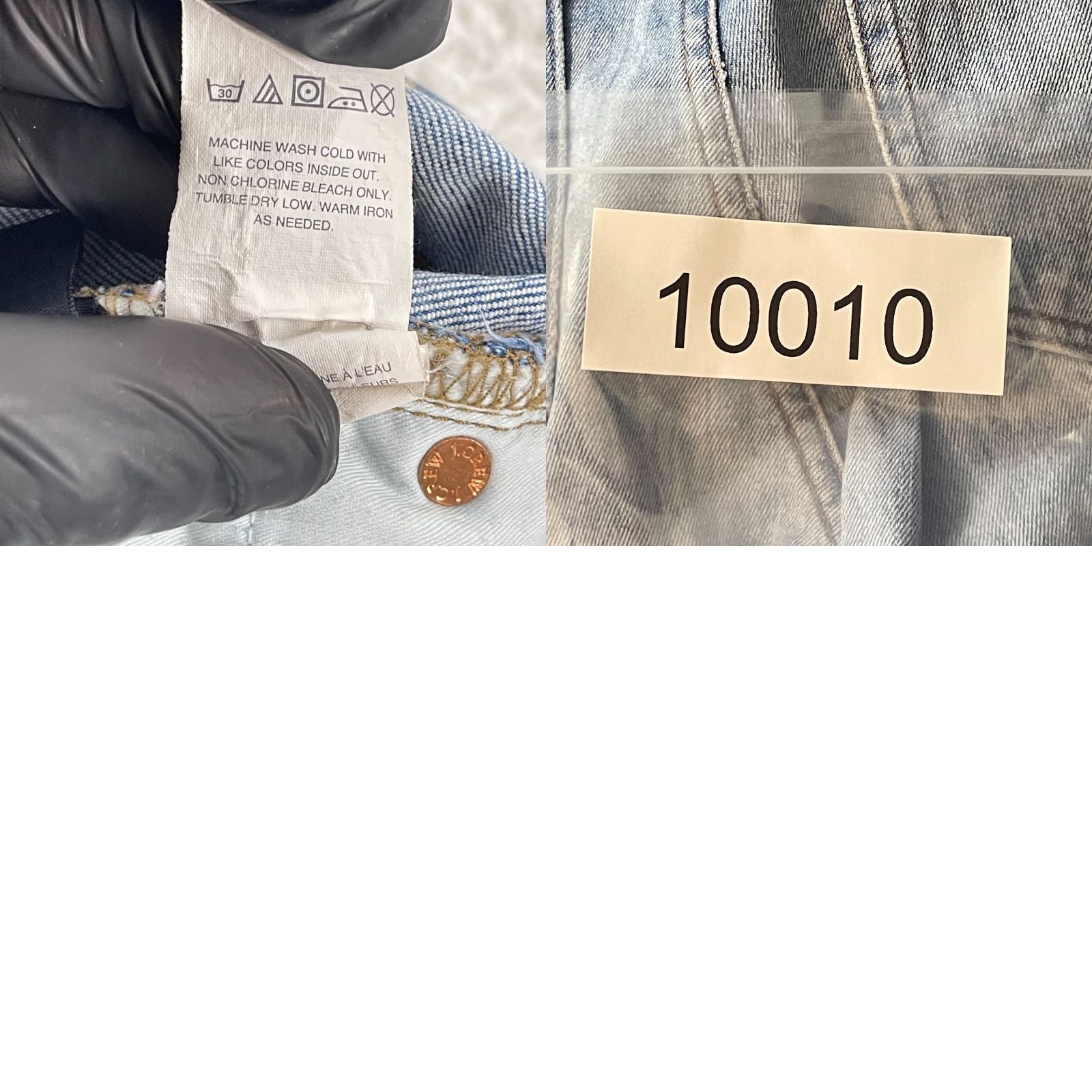 J.Crew J.CREW Jeans Womens Crop Mid-Rise Distressed Blue Denim Size 28 Pants 5-Pocket 26 Inseam Casual Vintage Inspired Size 28" / US 6 / IT 42 - 11 Thumbnail
