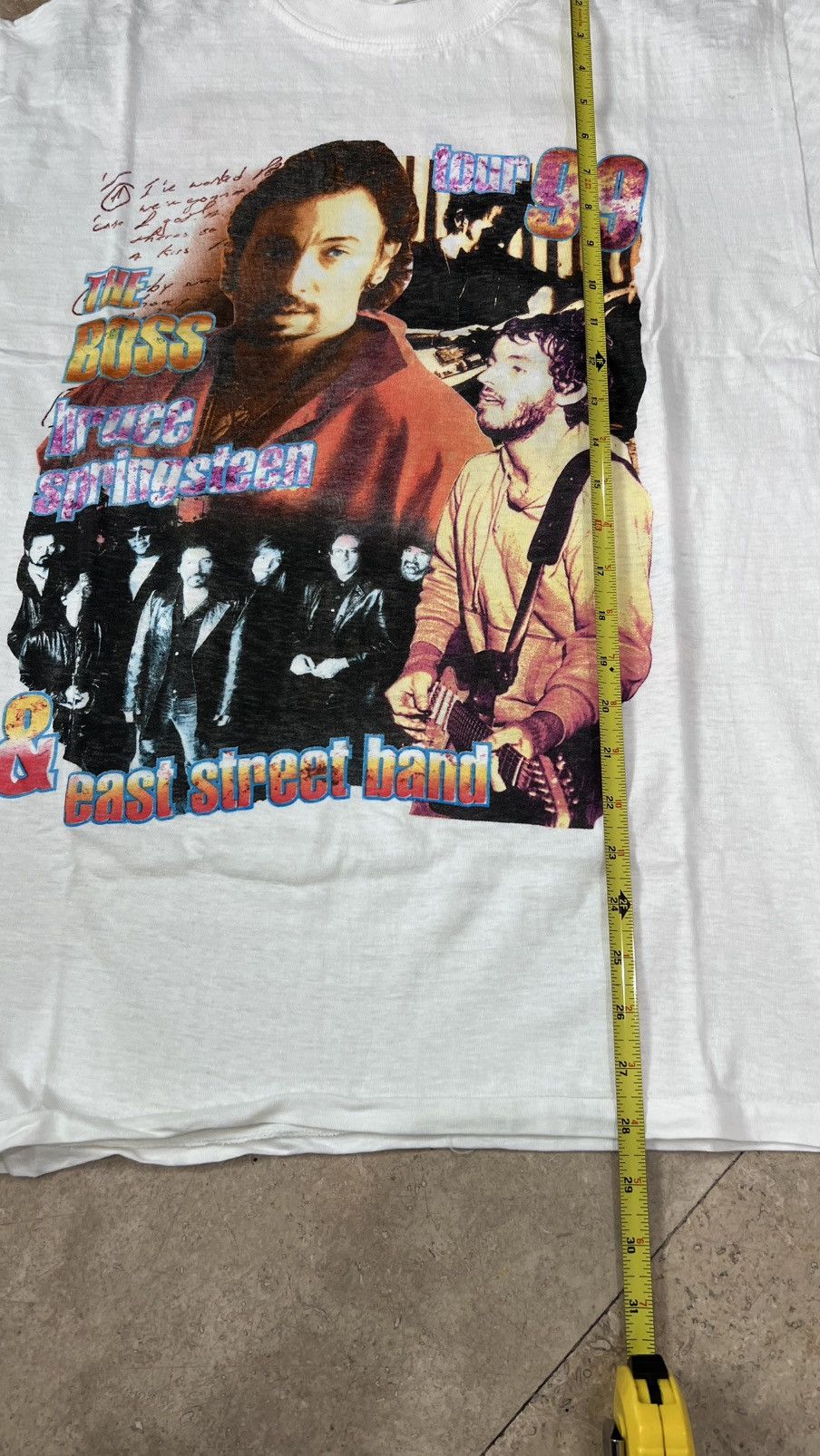 Band Tees × Vintage 1999 Bruce Springsteen & East Street Band Tour TShirt XL Size US XL / EU 56 / 4 - 6 Thumbnail