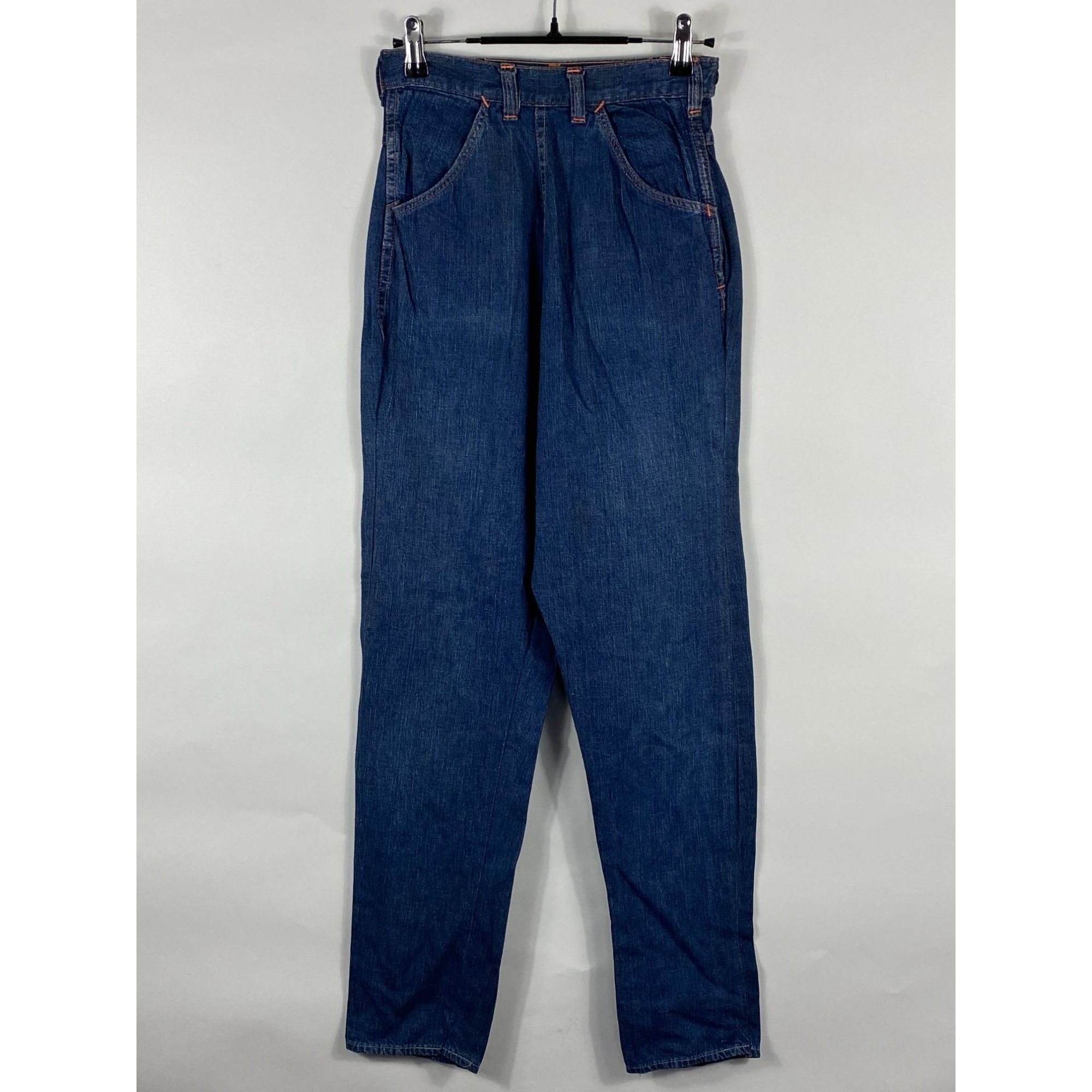 image of Vintage Blue Gem "a Cone Fabric" Cone Mills Denim Jeans 24X2, Women's