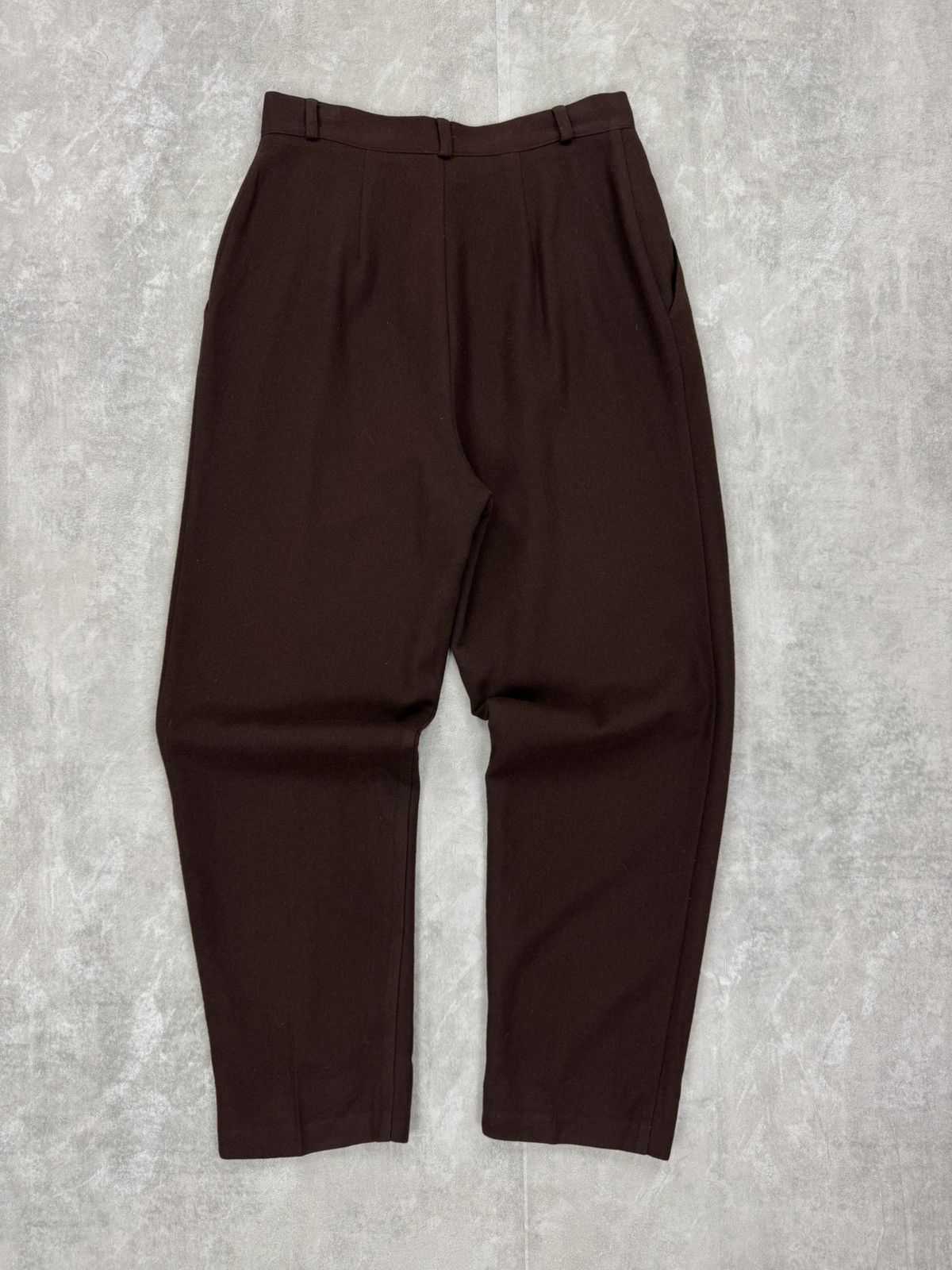 Other Fundamental things wool brown pleated trousers pants Size 24" / US 00 / IT 34 - 9 Thumbnail