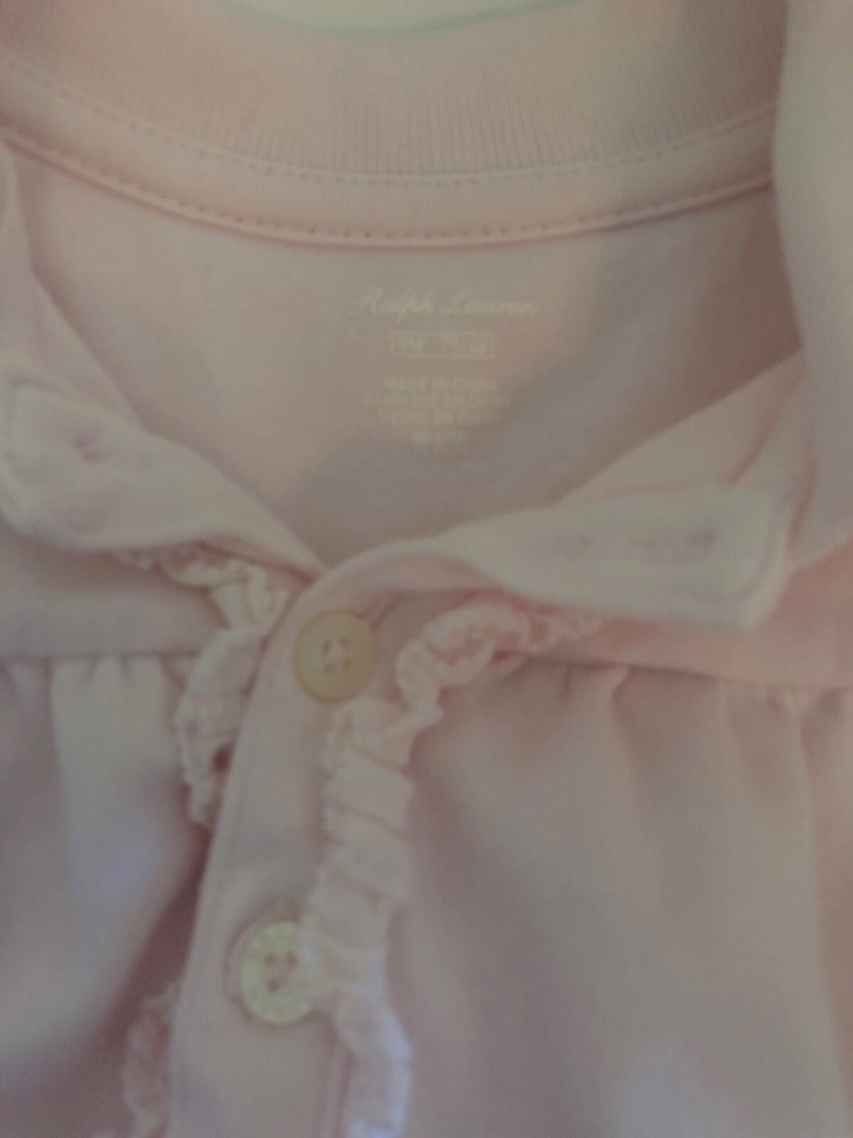 Polo Ralph Lauren Ralph Lauren Baby Girl Pink Romper Size 9 Months Size ONE SIZE - 3 Thumbnail