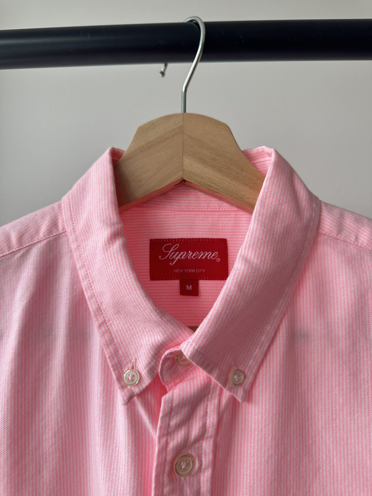 Supreme Supreme Stripe Oxford Shirt Size US M / EU 48-50 / 2 - 4 Thumbnail