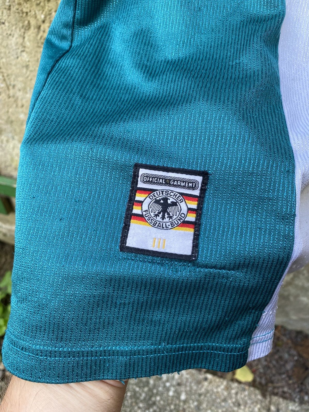 Adidas Germany 1998 2000 Home Football Soccer Jersey Italy France Size US XL / EU 56 / 4 - 8 Thumbnail