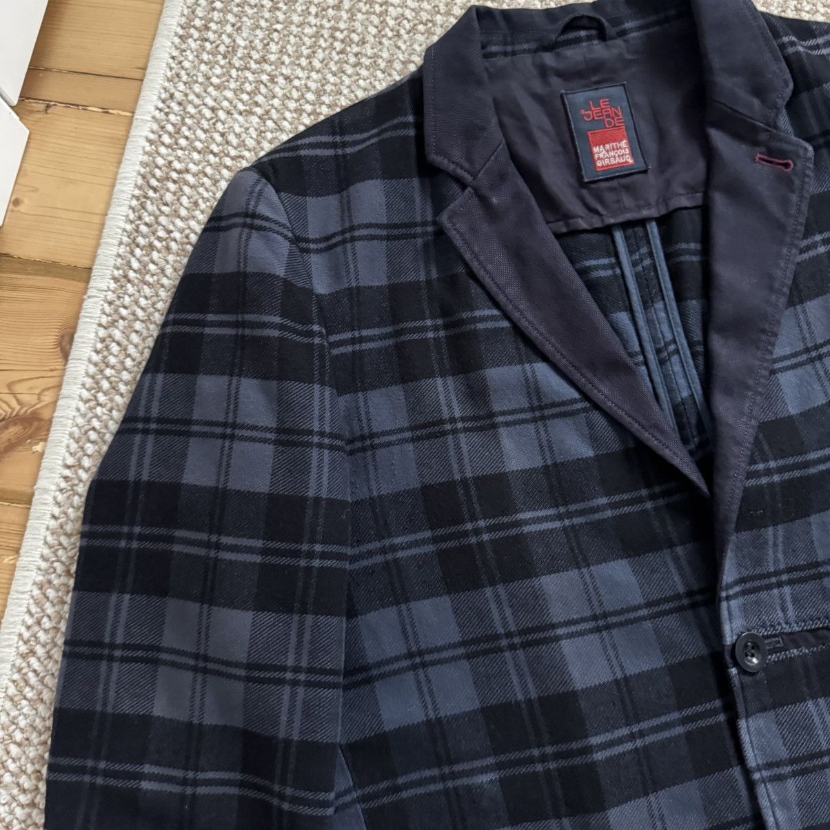 Marithe + Francois Girbaud Marithe Francois Girbaud Wool Blend Plaid Blazer Size 52R - 4 Thumbnail