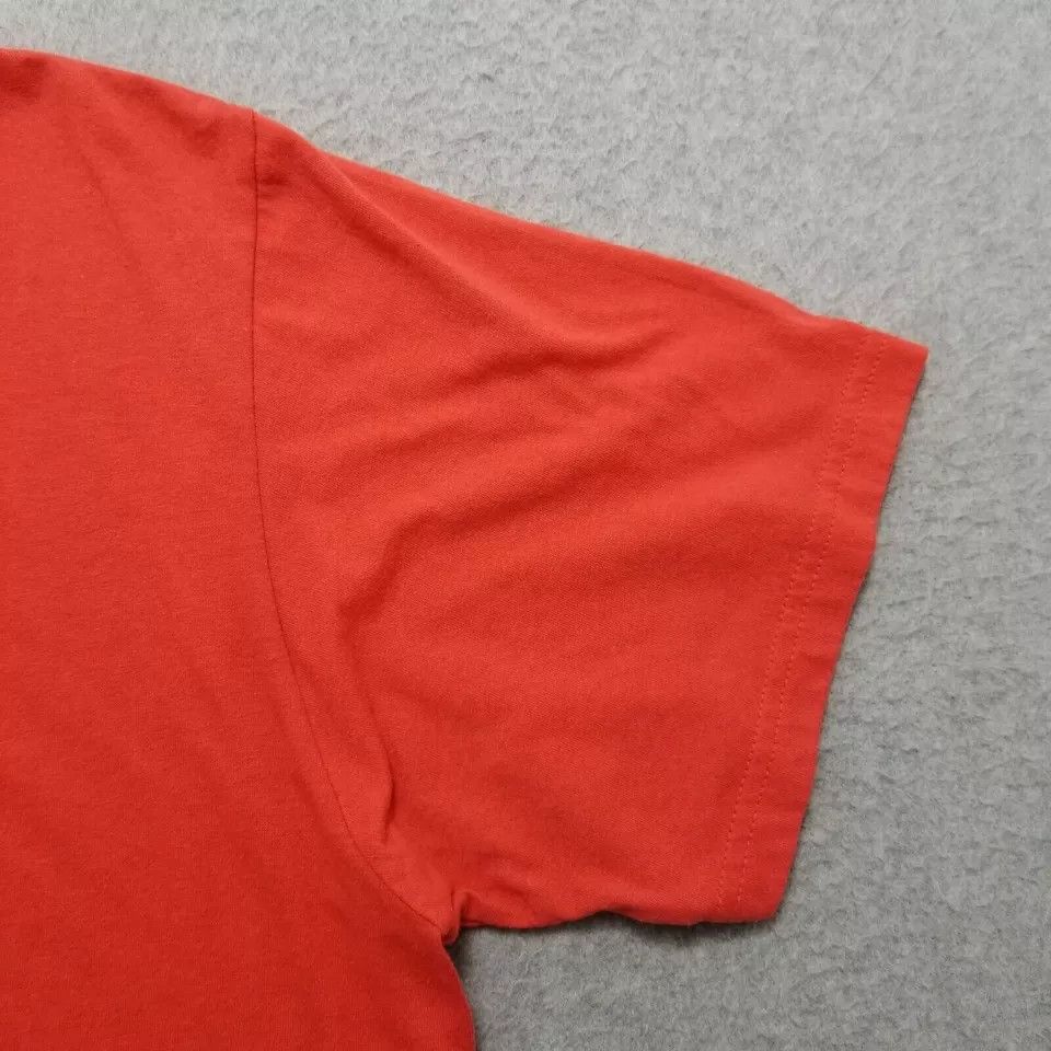 Adidas Adidas Shirt Mens Medium Red Crew Neck Short Sleeve Logo Size US M / EU 48-50 / 2 - 3 Thumbnail