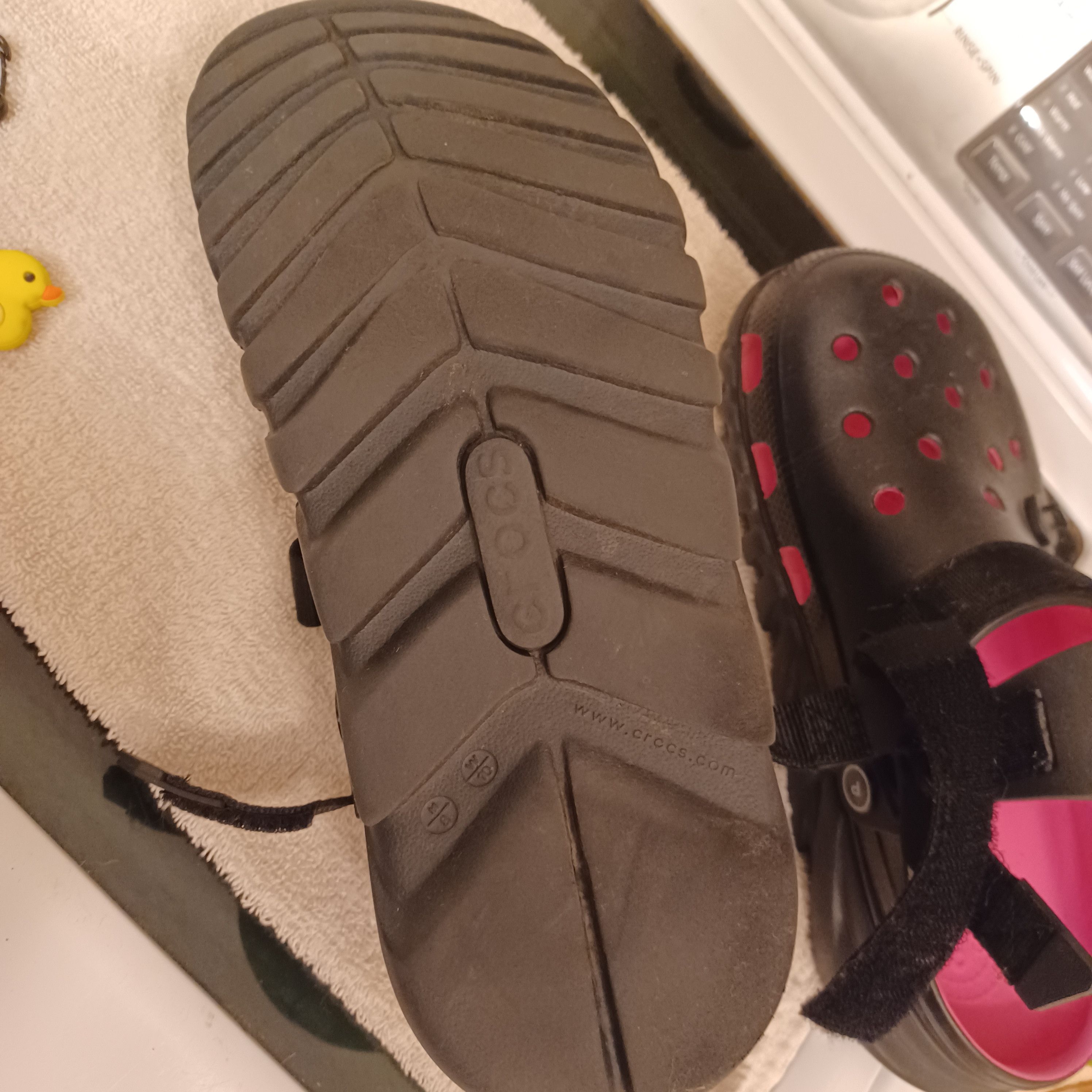 Crocs × POST&CO Posty & Co black crocs M8 W10 Size US 8 / EU 41 - 8 Thumbnail