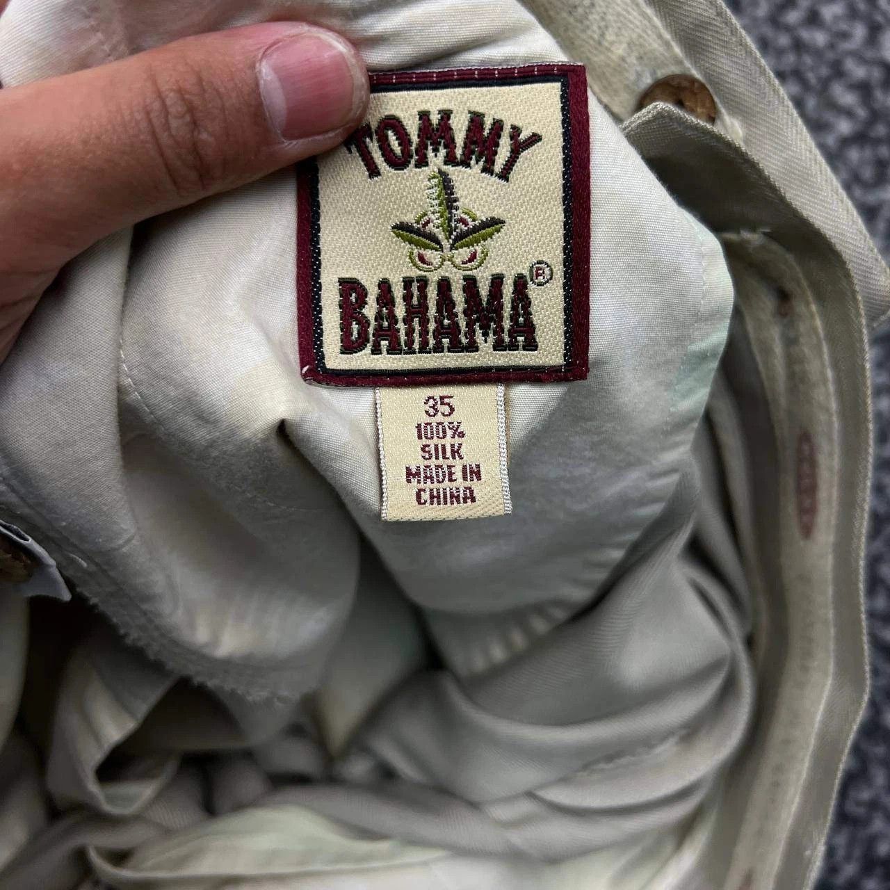 Tommy Bahama Vintage Tommy Bahama Dress Pants 35x29 Pleated Pocket Silk Size US 35 - 8 Thumbnail