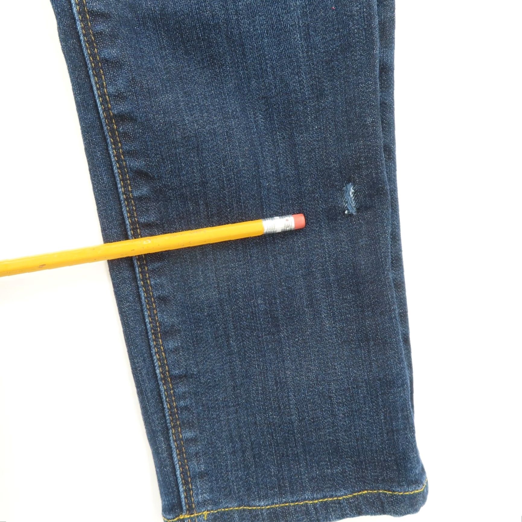 Hudson Hudson Jeans Nicko? (Original contains "Nico") Hudson Women 27 Nico Super Skinny Midrise Dark Blue Denim Jeans Pockets Cotton Denim Size 27" / US 4 / IT 40 - 4 Thumbnail