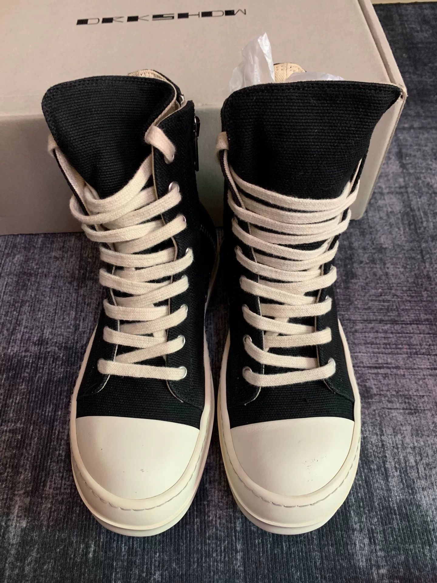 Rick Owens Rick Owens Hitop Sneakers 37 Women Size US 6.5 / IT 36.5 - 1 Thumbnail
