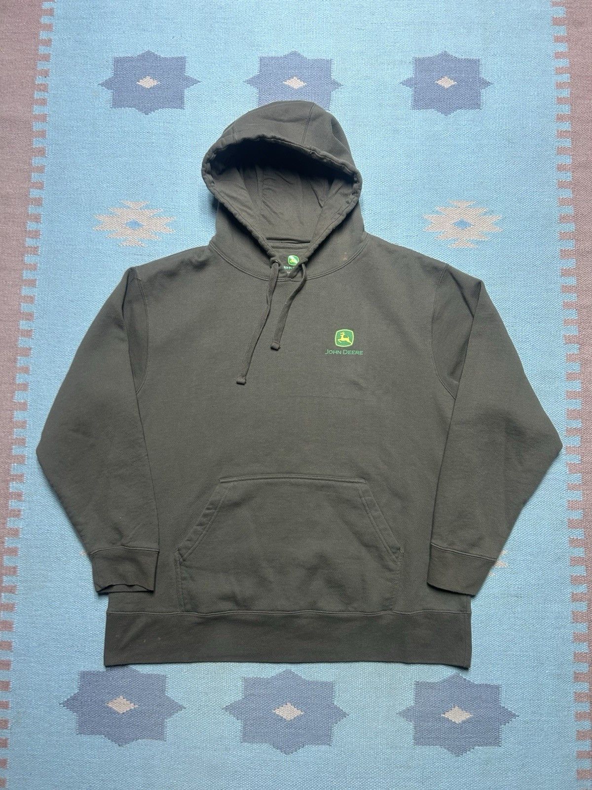John Deere John Deere hoodie sweatshirt tractors farm hunting brown XL Size US XL / EU 56 / 4 - 3 Thumbnail