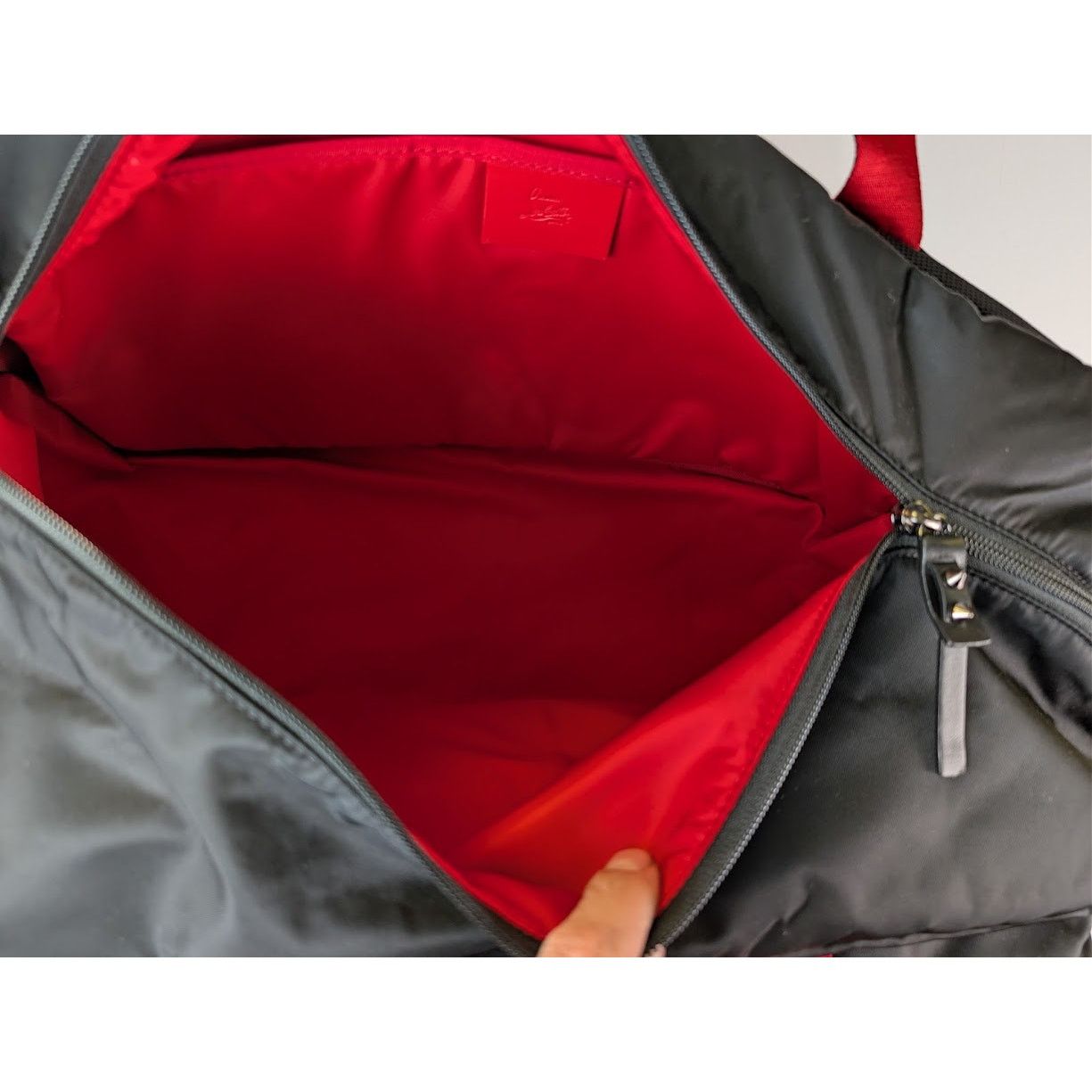 Christian Louboutin o1rshd1 Size: OS / Loubideal Sport Bag in Loubi/Black Size ONE SIZE - 19 Thumbnail