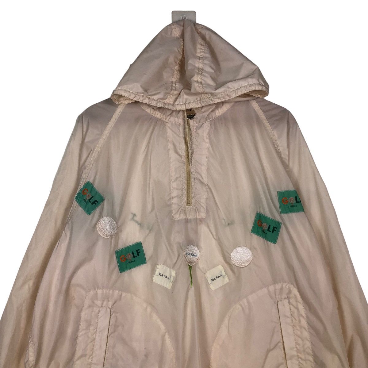 Japanese Brand Vintage Anorak Hunting Jacket Karl Helmut Patch Work Design Size US L / EU 52-54 / 3 - 3 Thumbnail