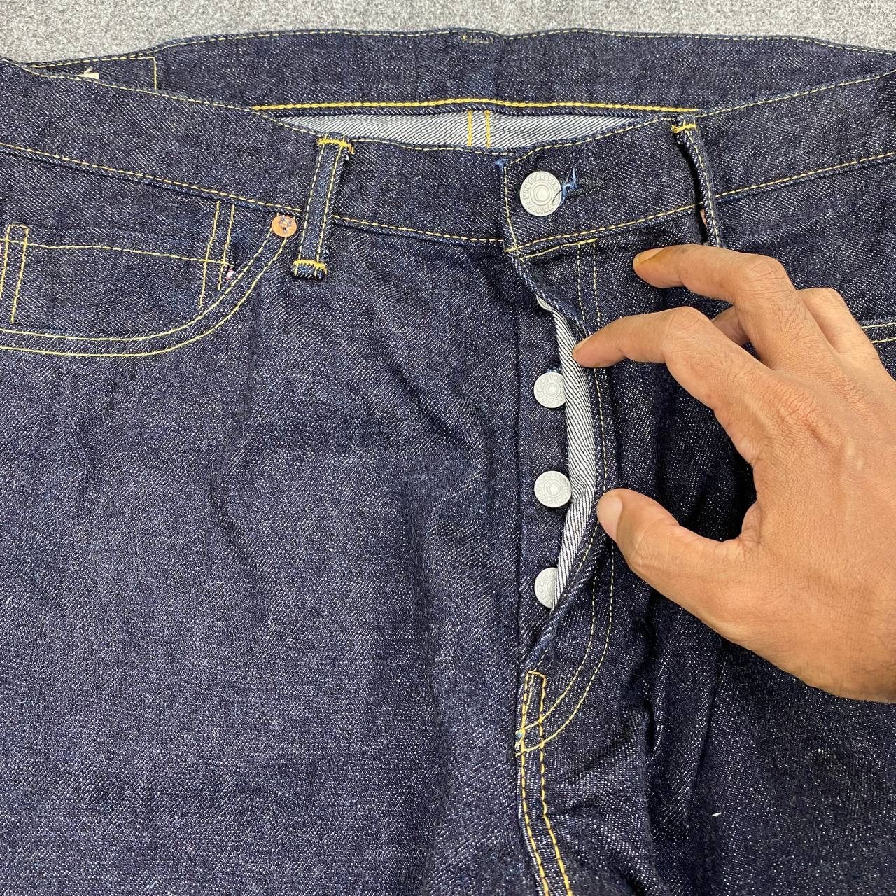 Momotaro Jeans Momotaro X Hinoya 15.7oz Special Edition Denim Selvedge Size US 36 / EU 52 - 4 Thumbnail