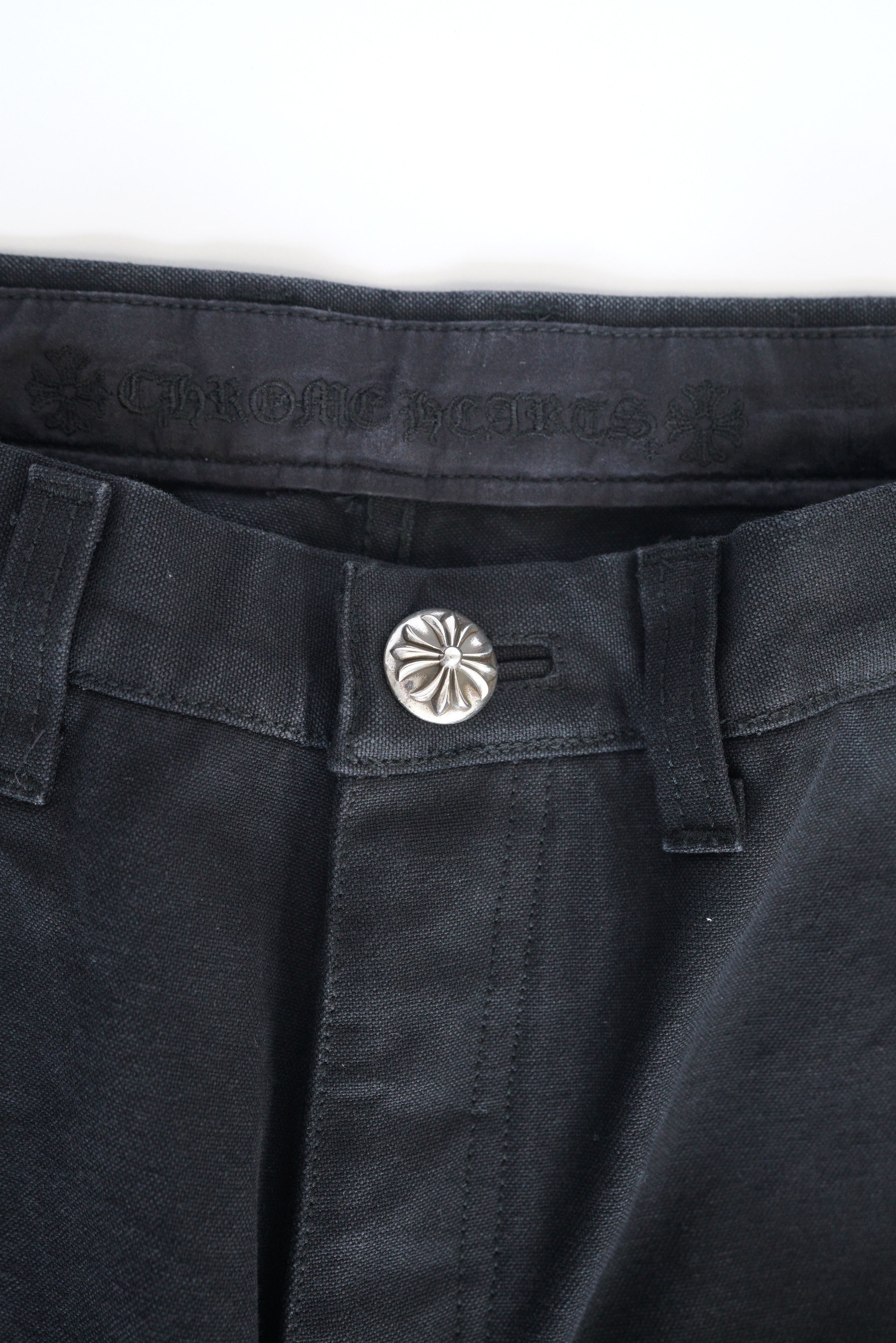 Chrome Hearts Chrome Hearts Cross Patch Double Knee Carpenter Pants - 32 Size US 32 / EU 48 - 8 Thumbnail