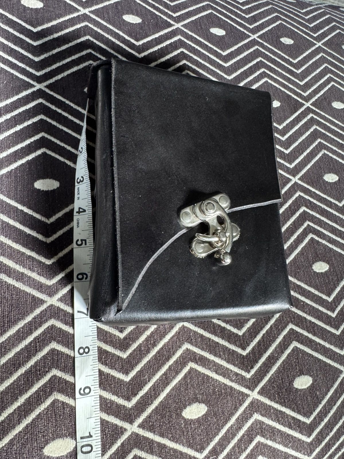 Other Handmade black leather belt bag holds essentials Size ONE SIZE - 3 Thumbnail