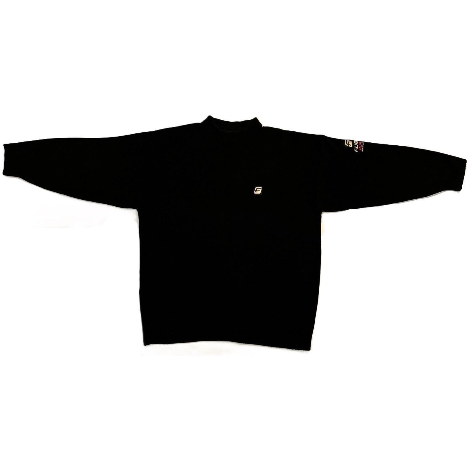 Fubu Retro 1992 FUBU Sports Sweater Mens Size XL Black Mock Neck Size US XL / EU 56 / 4 - 3 Thumbnail