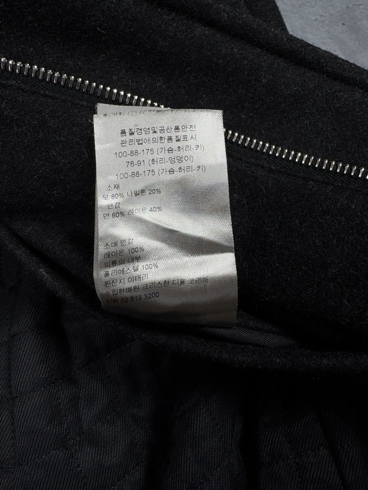 Dior Dior Wool Bomber Jacket Size US M / EU 48-50 / 2 - 15 Thumbnail
