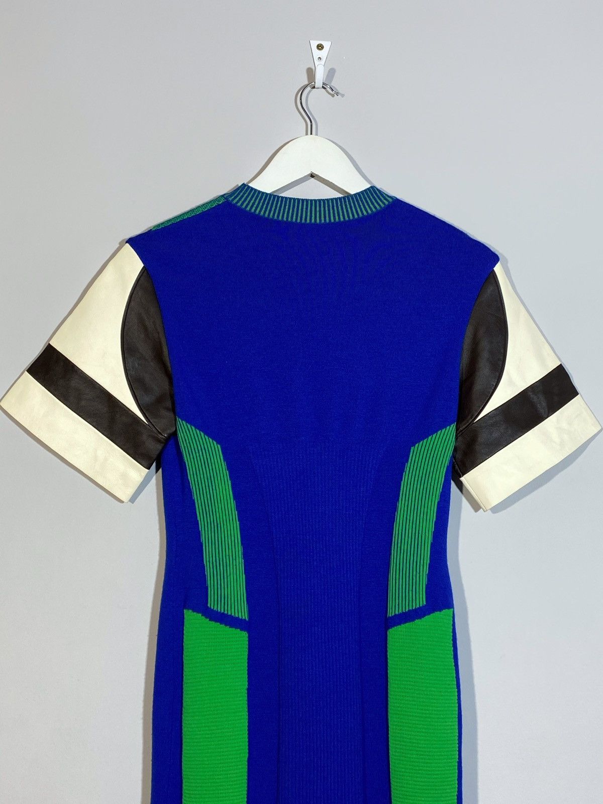 Louis Vuitton Louis Vuitton Runway Fall 2016 Mid Length Dress Blue Green Size S / US 4 / IT 40 - 15 Thumbnail