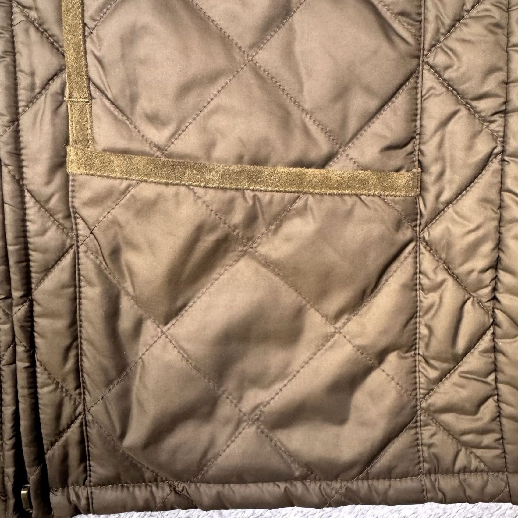 Polo Ralph Lauren Polo Ralph Lauren Vest Men L Diamond Quilted Calf Suede Leather Hunt Vintage - Shirt Size US L / EU 52-54 / 3 - 4 Thumbnail