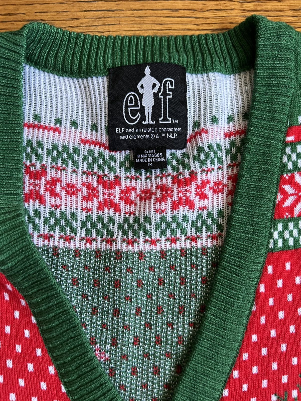Other Official Will Ferrell Elf Movie Christmas Sweater Medium Size US M / EU 48-50 / 2 - 6 Thumbnail