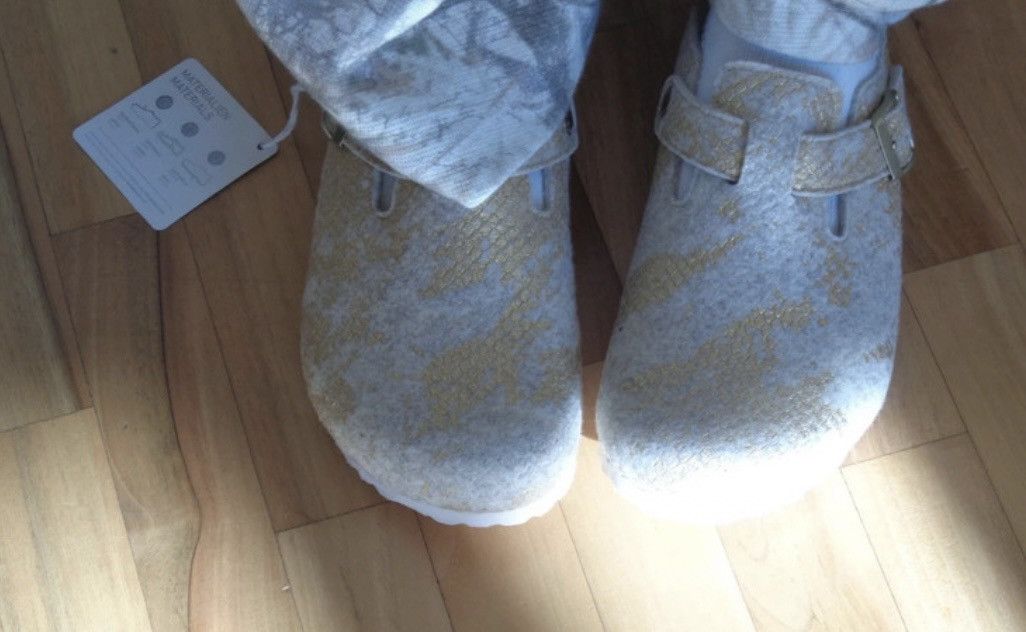 Other Papillio gold/beige mules Size US 8 / IT 38 - 5 Thumbnail
