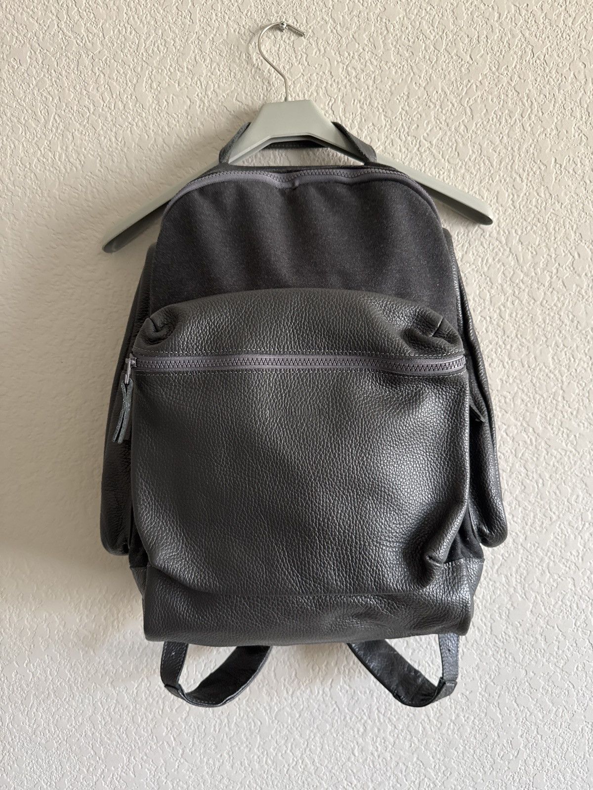 National Standard Charcoal Grey Multi Material Functional Backpack Size ONE SIZE - 1 Thumbnail