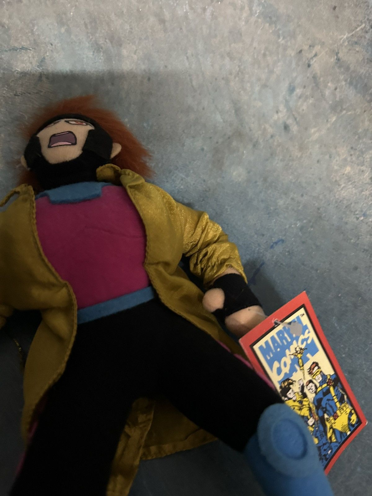 Marvel Comics 1994 X-MEN Gambit Rare Deadstock Plush Size ONE SIZE - 10 Thumbnail