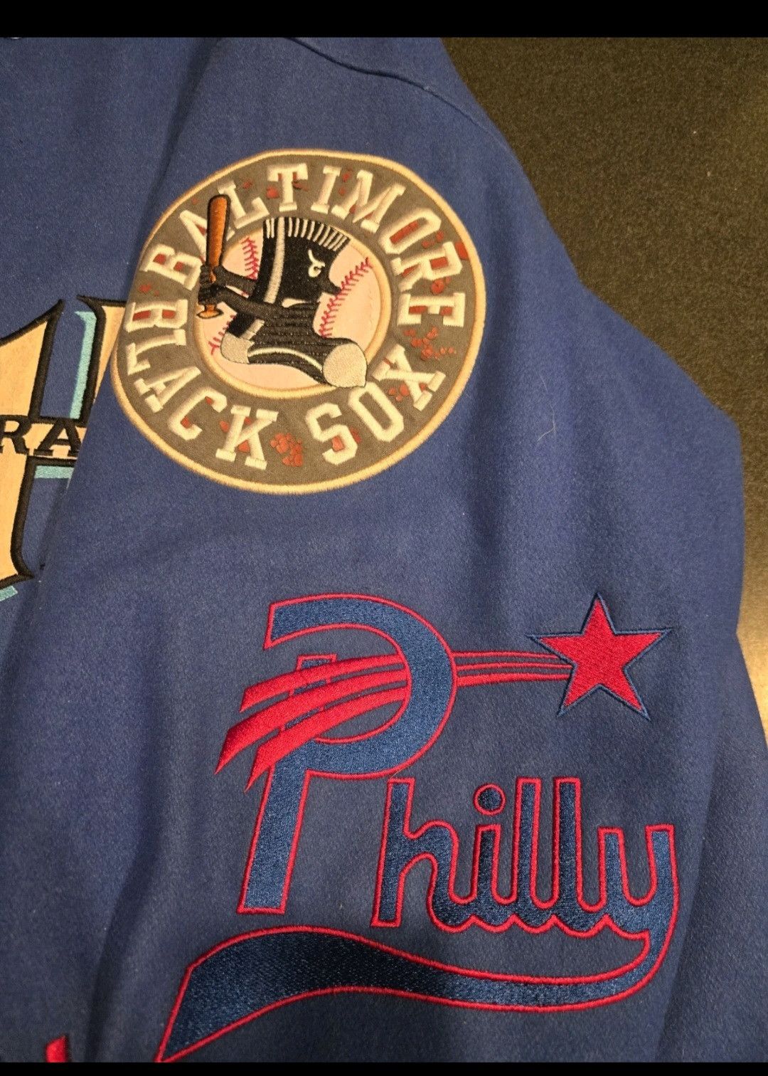 Other Vintage Headgear Negro League Baseball jacket with patchess Size US XXL / EU 58 / 5 - 10 Thumbnail