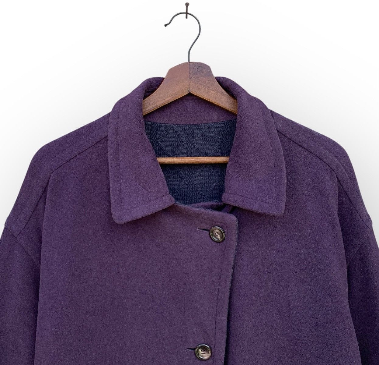 Christian Dior Monsieur VINTAGE CHRISTIAN DIOR MONSIEUR REVERSIBLE WOOL KNIT JACKET Size US XL / EU 56 / 4 - 6 Thumbnail