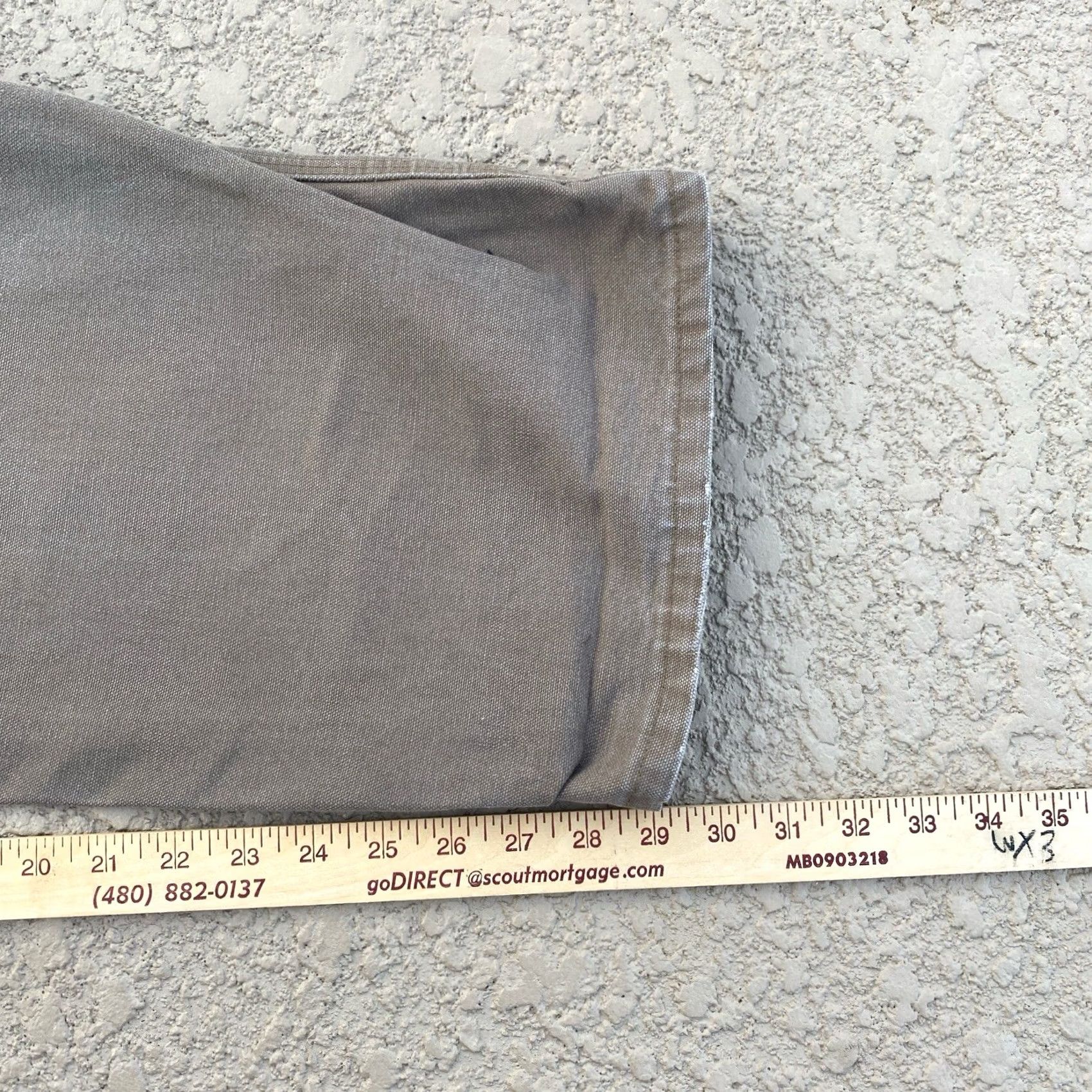Carhartt VINTAGE Carhartt Pants Mens 38x30 Tan Duck Canvas Carpenter Relaxed Fit Workwear Size US 38 / EU 54 - 8 Thumbnail