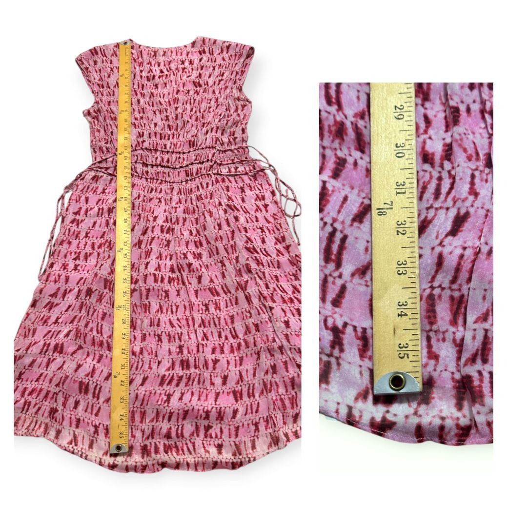 Isabel Marant Etoile Isabel Marant Etolie Segun Tie Dye Mini Dress In Red, Size Size XS / US 0-2 / IT 36-38 - 11 Thumbnail