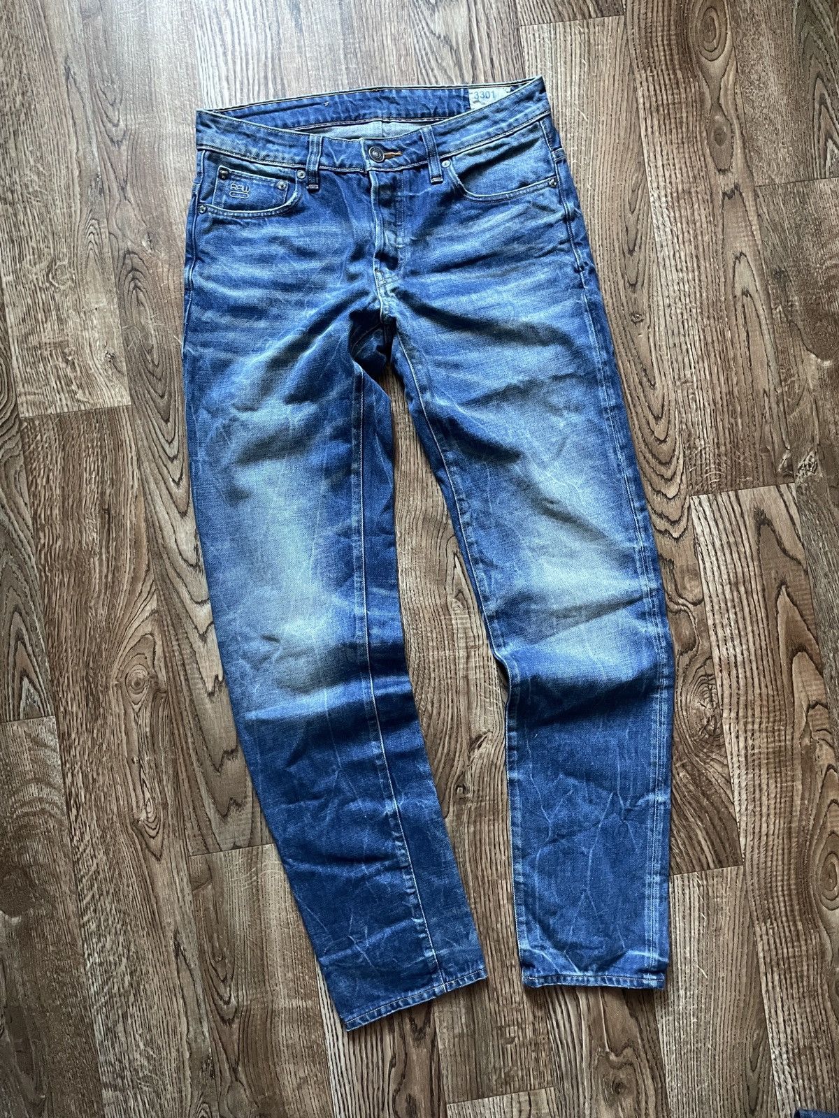 G-Star Vintage G Star Raw denim distressed pants Jeans Size US 29 - 5 Thumbnail