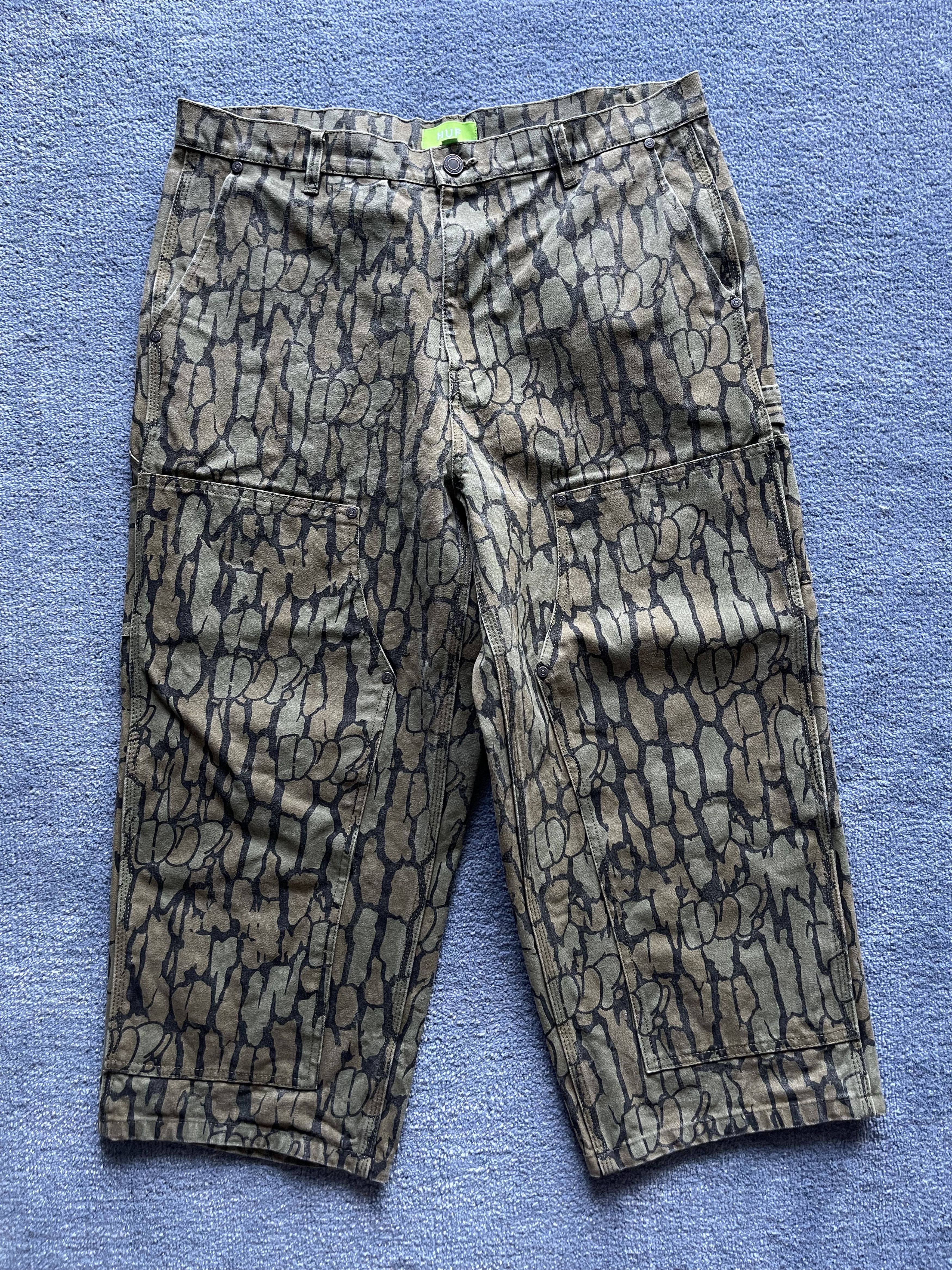 Huf HUF Gilman Double Knee Camo Pants Size 32 Cotton Duck Canvas Size US 32 / EU 48 - 1 Thumbnail