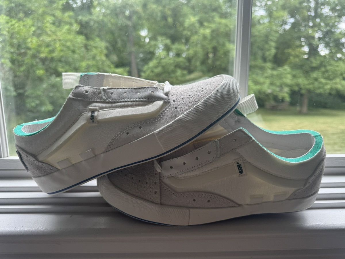 Vans 9.5 Old Skool Cap LX Deconstructed Marshmallow Off-White Size US 9.5 / EU 42-43 - 2 Thumbnail