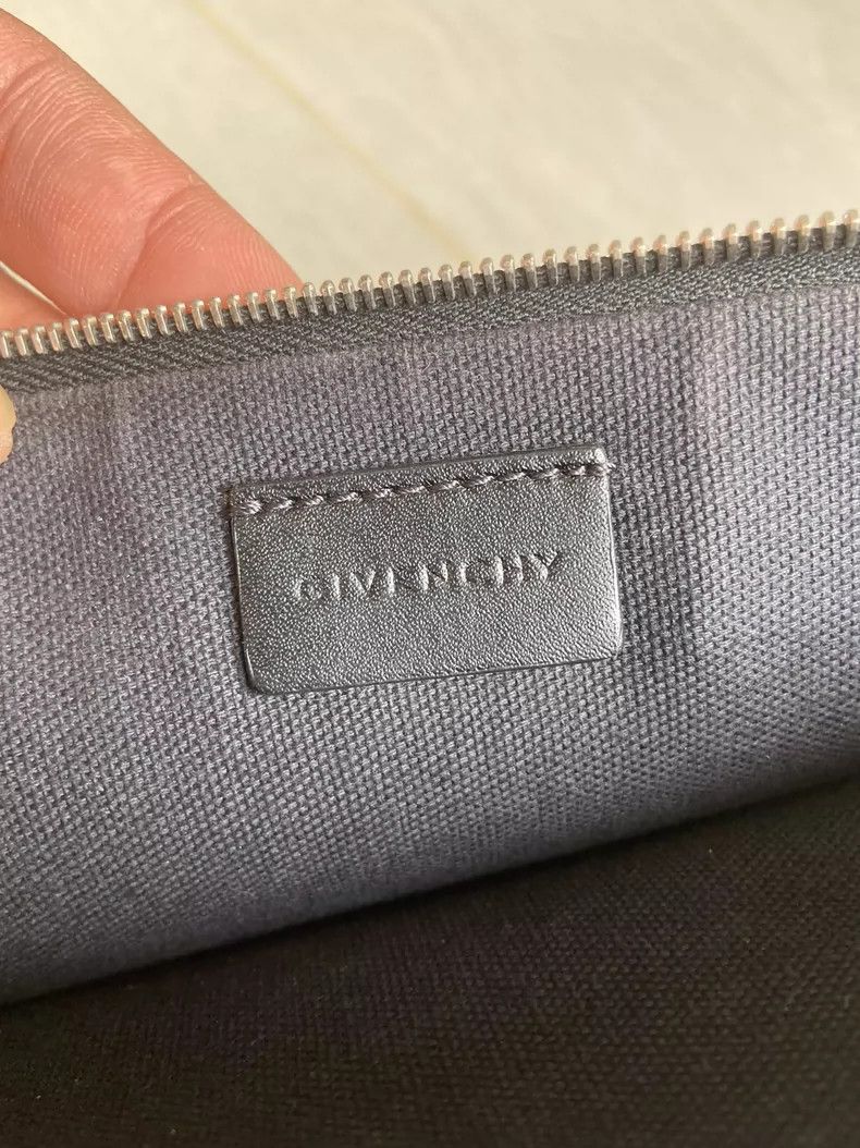 Givenchy Givenchy Cowhide Envelope Clutch Bag, Black Size ONE SIZE - 6 Thumbnail