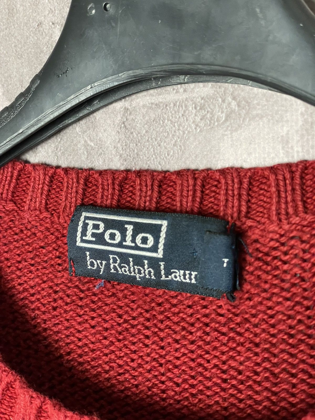 Polo Ralph Lauren × Vintage Vintage Polo Ralph Lauren Knit Crewneck Sweater Size US M / EU 48-50 / 2 - 9 Thumbnail