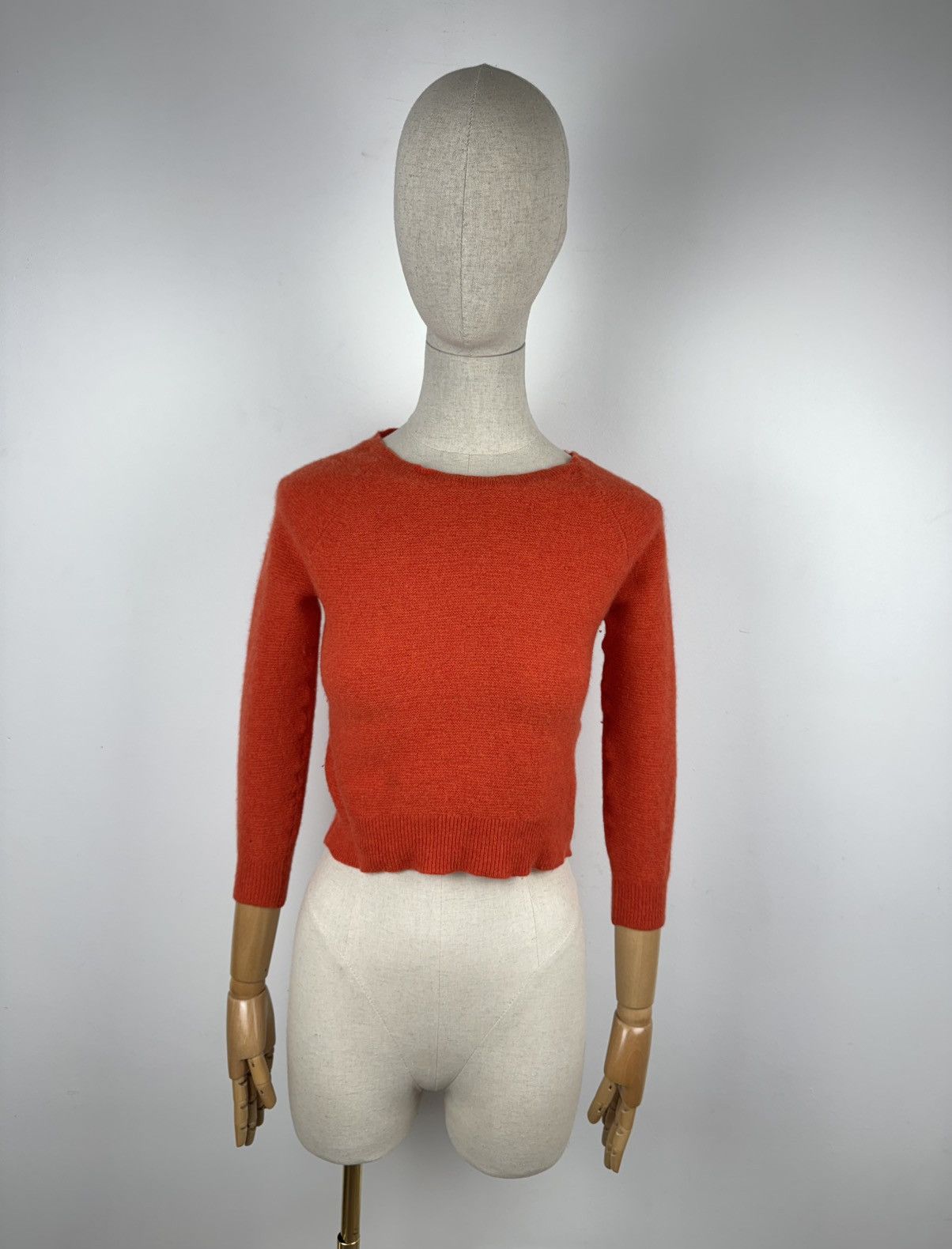 Other Women’s BRORA Cashmere Sweater Orange Jumper size 8-10 Size M / US 6-8 / IT 42-44 - 1 Thumbnail