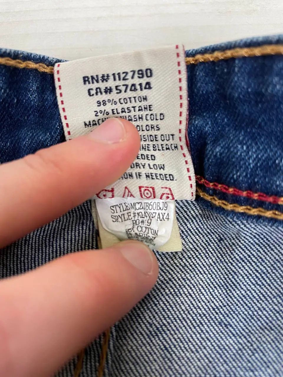 True Religion NEW True Religion Rocco Slim Denim Jeans Japan Y2K Size US 32 / EU 48 - 12 Thumbnail