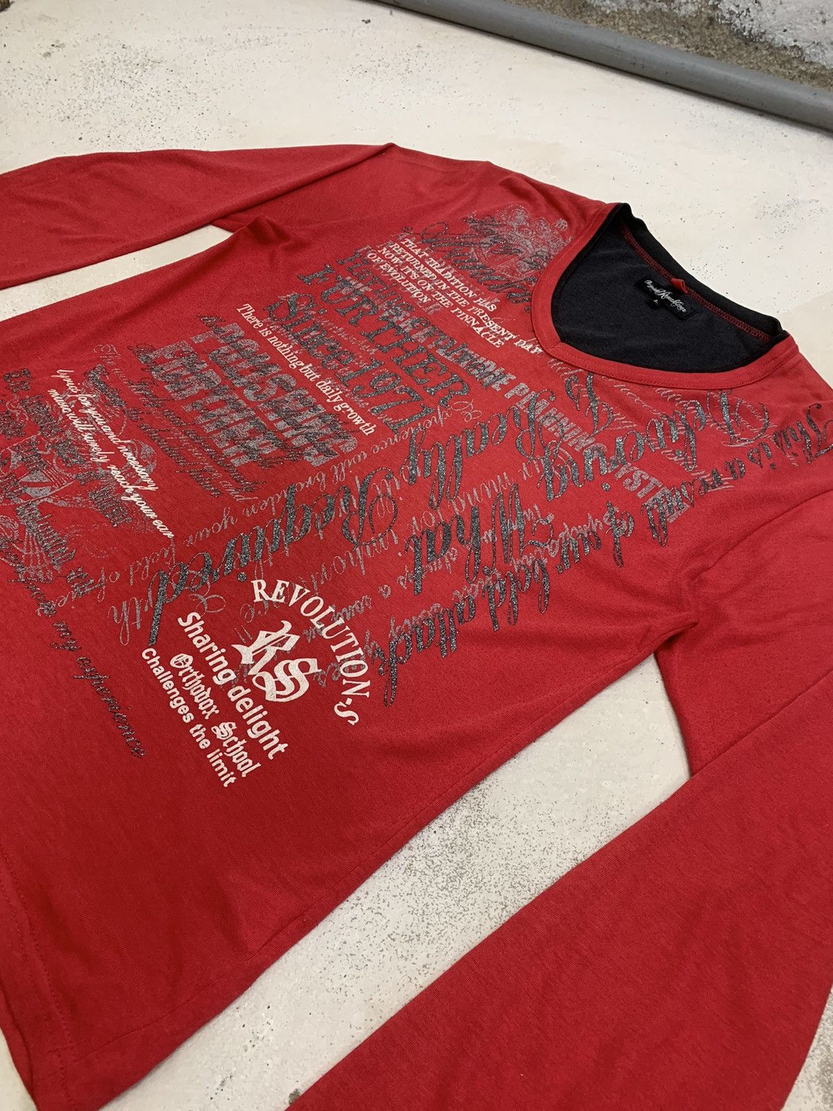 20471120 Original Remark Affliction Poem Balenciaga Junya Y2k Style Size US L / EU 52-54 / 3 - 5 Thumbnail