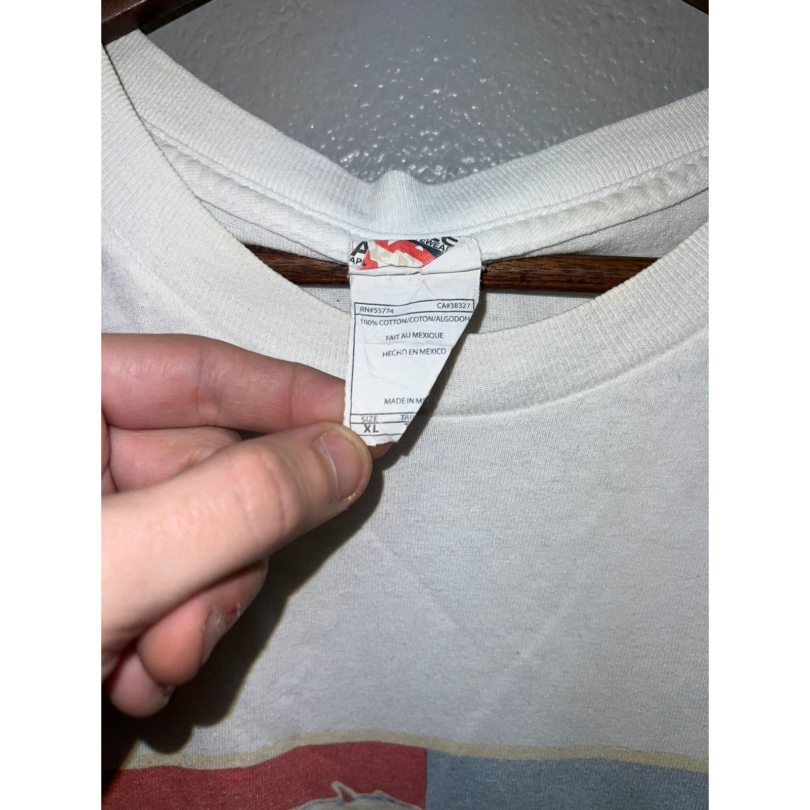Alstyle Mike Shanahan Shirt Shanahan NFL Coach Football White Tee XL Size US XL / EU 56 / 4 - 4 Thumbnail