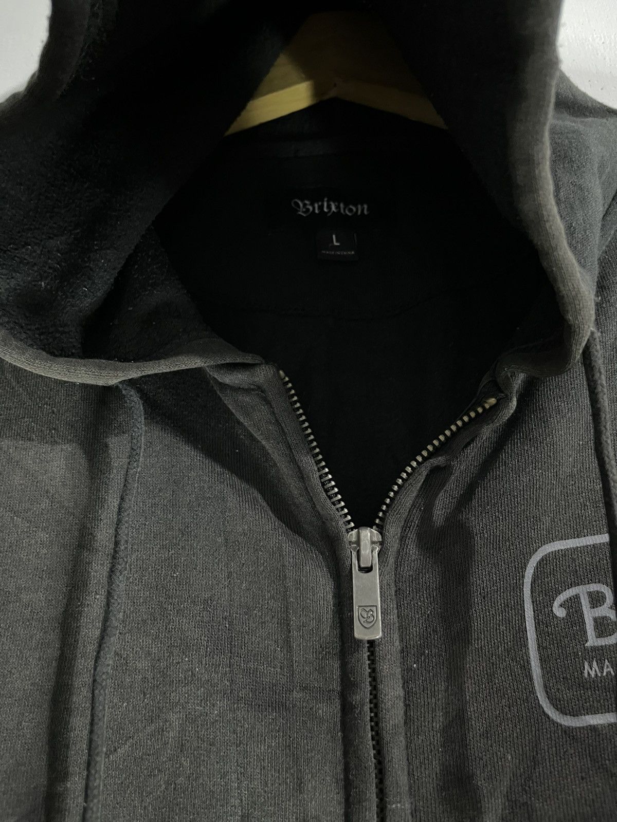 Alien Workshop Vintage brixton skateboard distressed hoodie Size US L / EU 52-54 / 3 - 7 Thumbnail