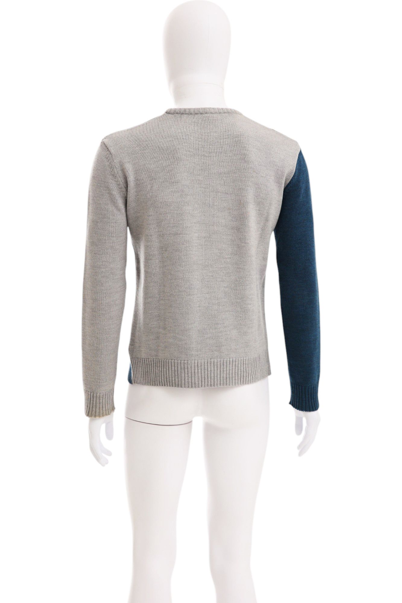 Raf Simons S/S 2000 Geometric Merino Wool Sweater Size US L / EU 52-54 / 3 - 3 Thumbnail