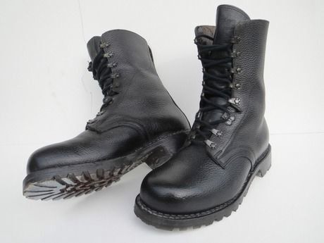 Vintage RARE Vintage 70s Kampfstiefel 77 ARMY BOOTS, 26,0 Size US 7.5 / EU 40-41 - 1 Thumbnail